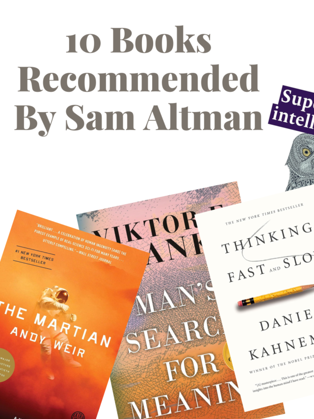 10 Books Recommended By Sam Altman